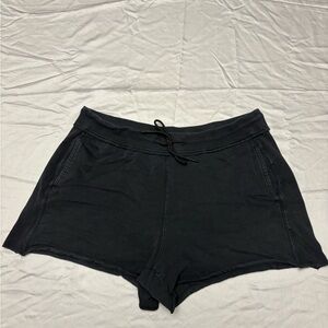 Black Women's Sweat Shorts Shorts